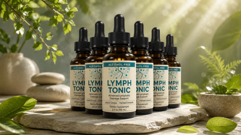 Lymph Tonic is marketed as a liquid supplement intended to support the body’s lymphatic system. The lymphatic system helps return excess tissue fluid to the bloodstream and plays an important role in immune function and filtering unwanted substances through lymph nodes.