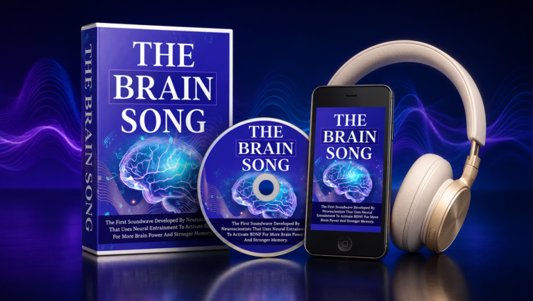 The Brain Song is a digital audio program designed for daily listening. It is used to support focus, memory, mental clarity, and relaxation—although individual results may vary.